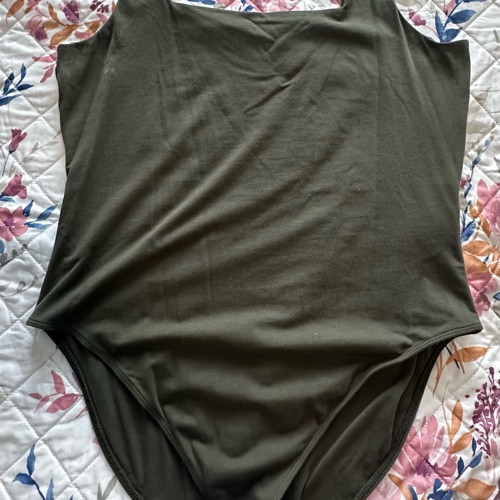 Old Navy Khaki Green Top